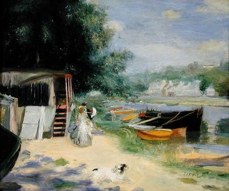 La Grenouillere van Pierre-Auguste Renoir