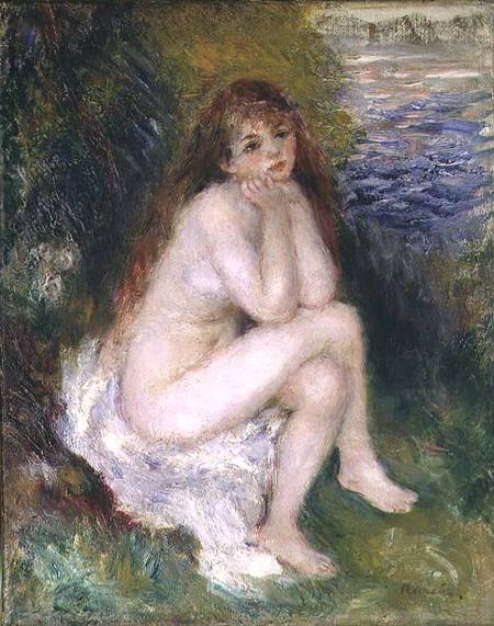 The Naiad van Pierre-Auguste Renoir