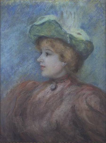 Portrait of Mademoiselle Dieterle van Pierre-Auguste Renoir
