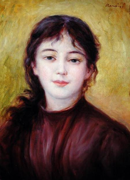 Portrait of a Woman van Pierre-Auguste Renoir