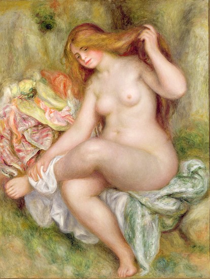 Seated Bather, 1903-06 van Pierre-Auguste Renoir