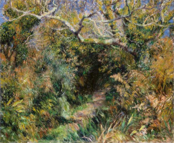 Südfranzösische Landschaft. van Pierre-Auguste Renoir