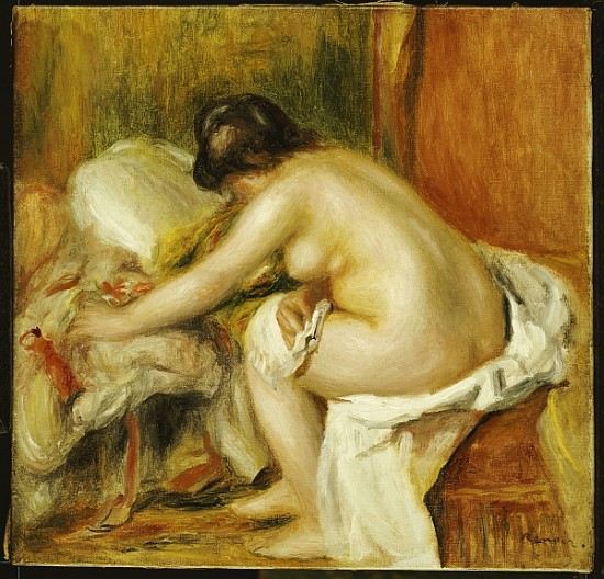 WITHDRAWN van Pierre-Auguste Renoir