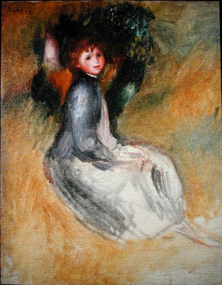 Young girl van Pierre-Auguste Renoir