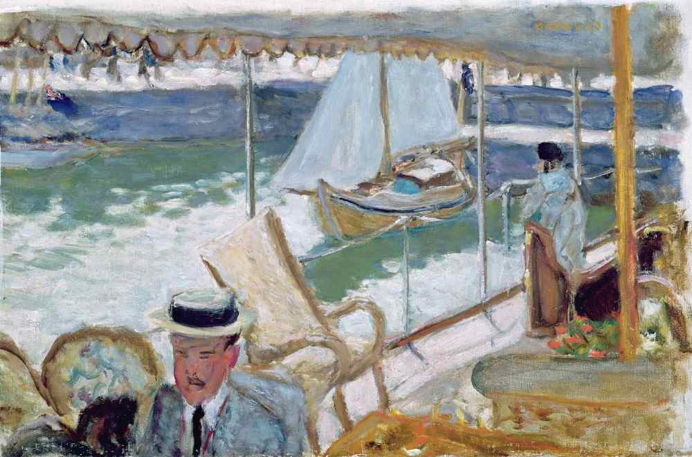 On a Yacht van Pierre Bonnard