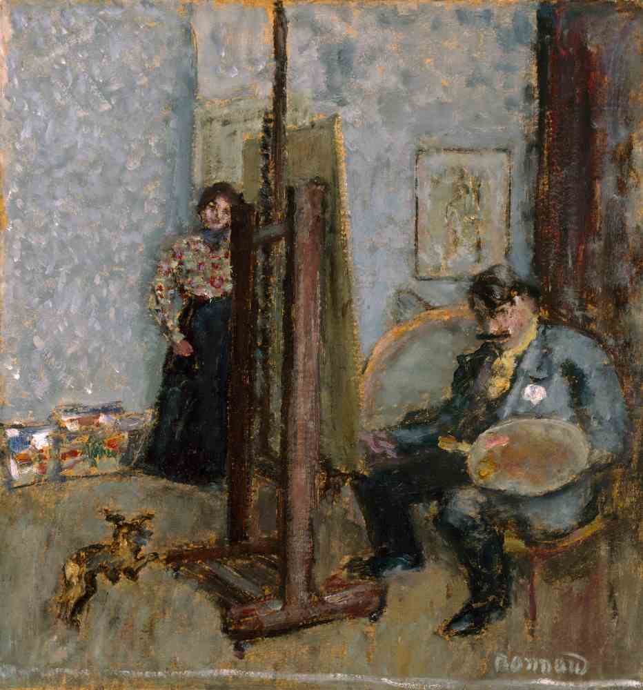 The Painters Studio van Pierre Bonnard