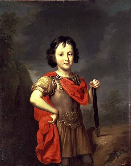 Portrait of Philippe II d'Orleans (1674-1723) van Pierre Mignard
