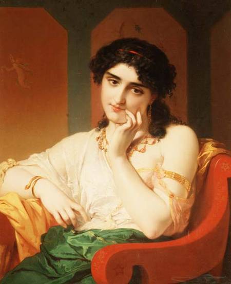 A Classical Beauty van Pierre Oliver Joseph Coomans