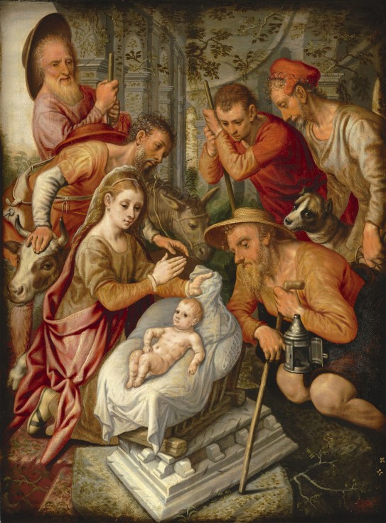 The Adoration of the Shepherds van Pieter Aertsen