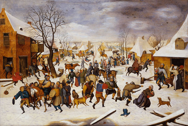 The Massacre Of The Innocents van Pieter Brueghel de oude