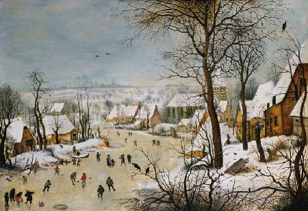 Winterlandschap. 1601