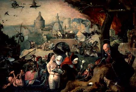 The Temptation of St. Anthony van Pieter Huys