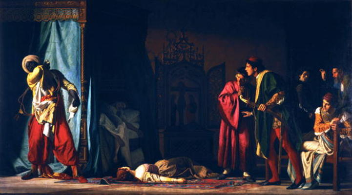Death of Othello van Pompeo Molmenti
