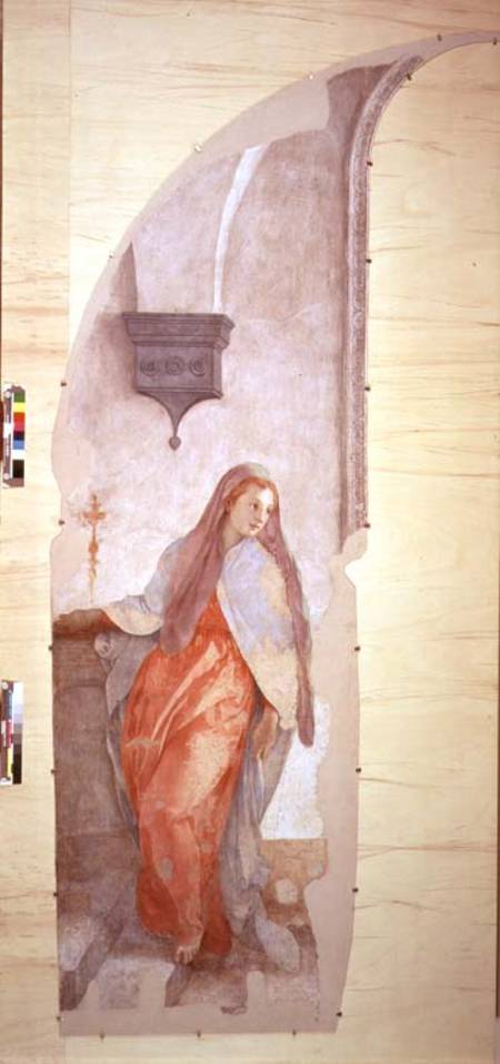 The Annunciation van Pontormo,Jacopo Carucci da