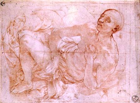 St. Jerome van Pontormo,Jacopo Carucci da
