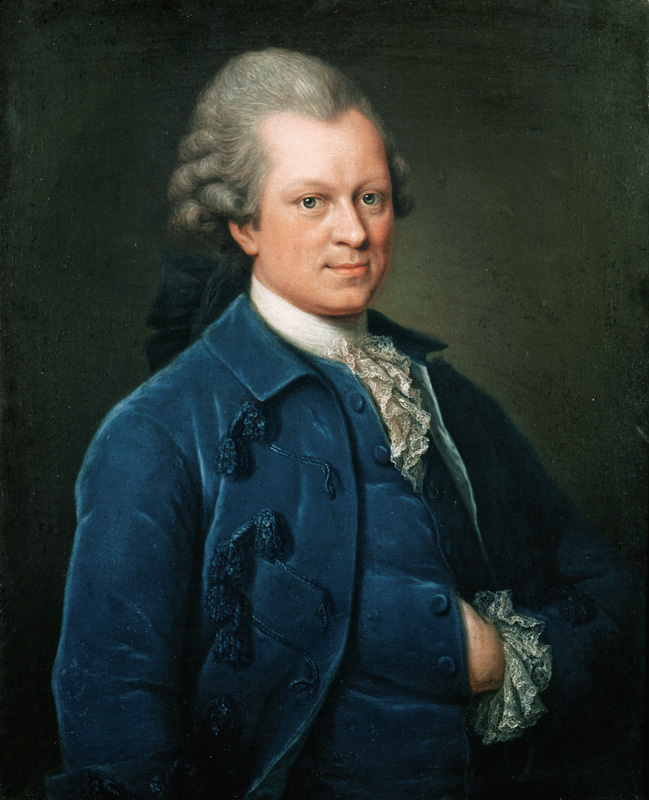 Bildnis Gotthold Ephraim Lessing van Portraitmaler (18.Jh.)