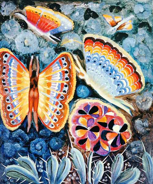 Wings, 1979 (oil on canvas)  van Radi  Nedelchev