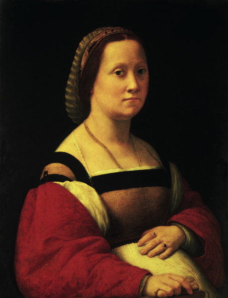 Raphael / Donna gravida / c.1505 van (Raffael) Raffaello Santi