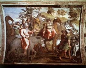 Raphael / Jacob s flight / Fresco