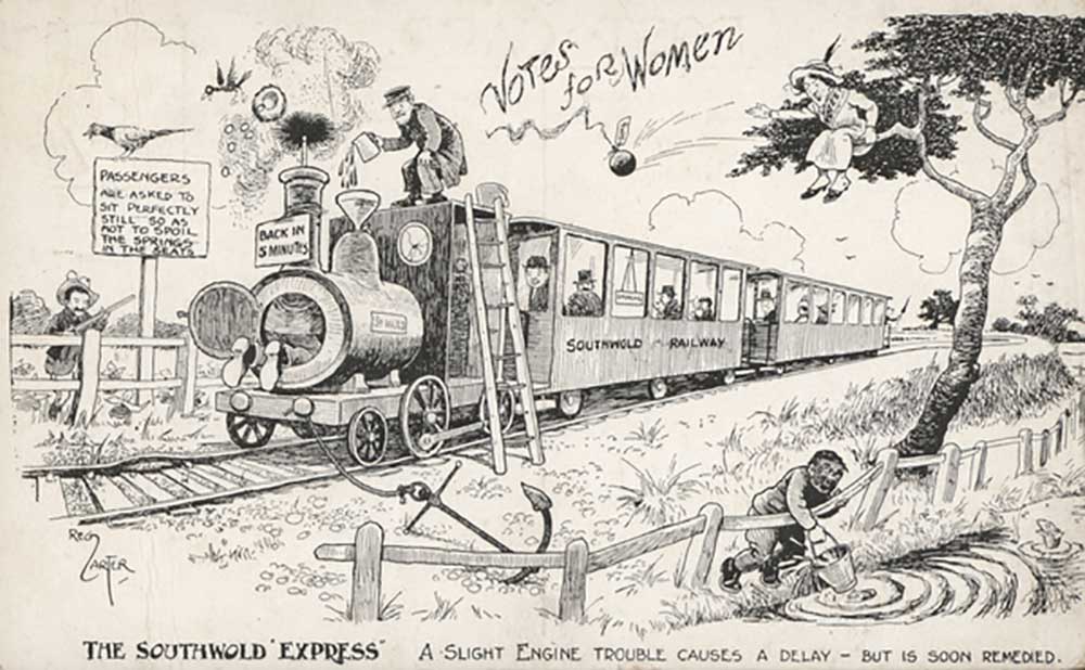 The Southwold Express van Reg Carter
