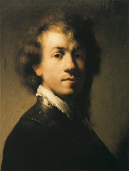 Selbstbildnis X van Rembrandt van Rijn