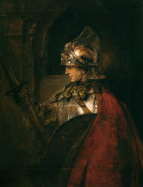 Alexander de grote  van Rembrandt van Rijn