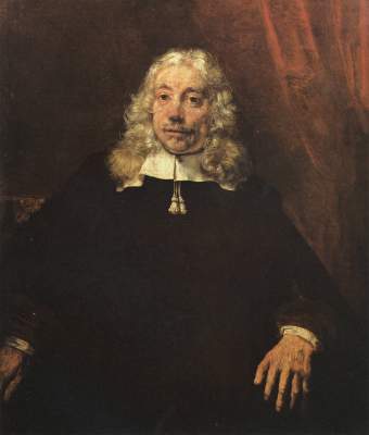 Bildnis eines alten Mannes van Rembrandt van Rijn