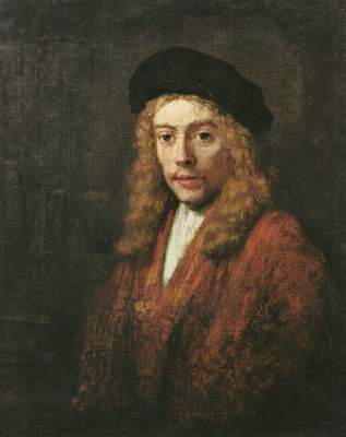 Bildnis eines jungen Mannes van Rembrandt van Rijn
