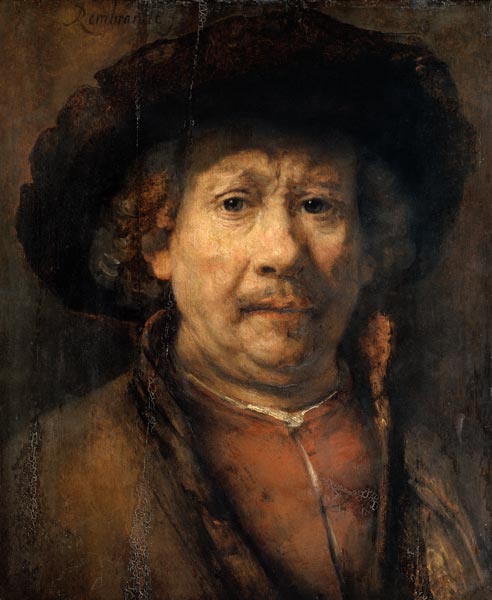 Selbstbildnis VI van Rembrandt van Rijn