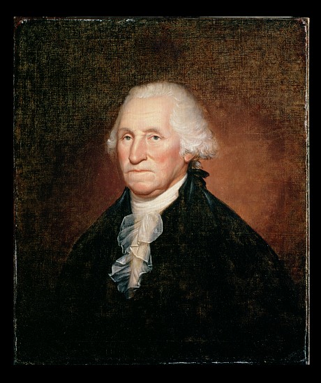 George Washington (1732-99) van Rembrandt Peale