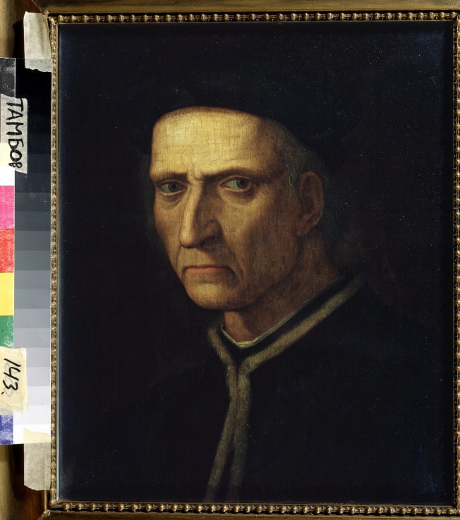 Portrait of a man van Ridolfo Ghirlandaio