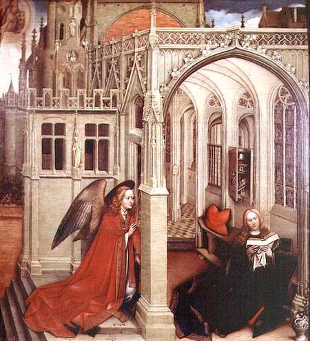 The Annunciation van Robert Campin