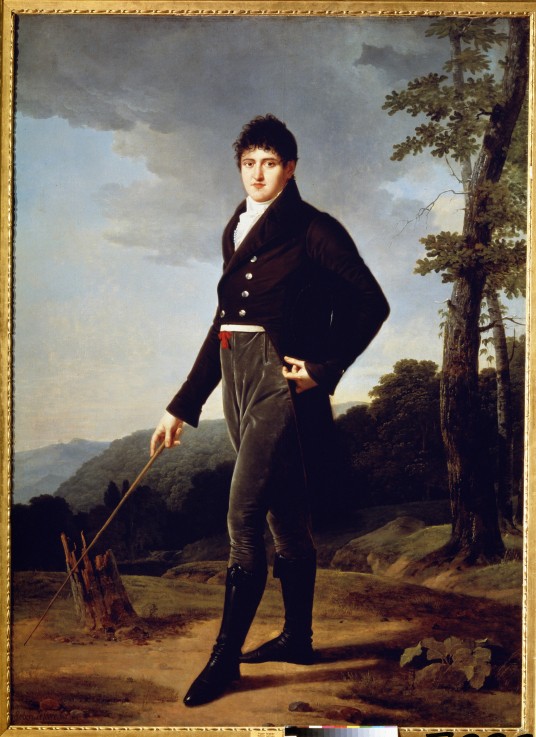 Portrait of Count Andrey Bezborodko van Robert Lefevre