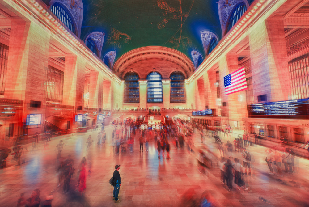 Grand Central Station van Robert Zhang