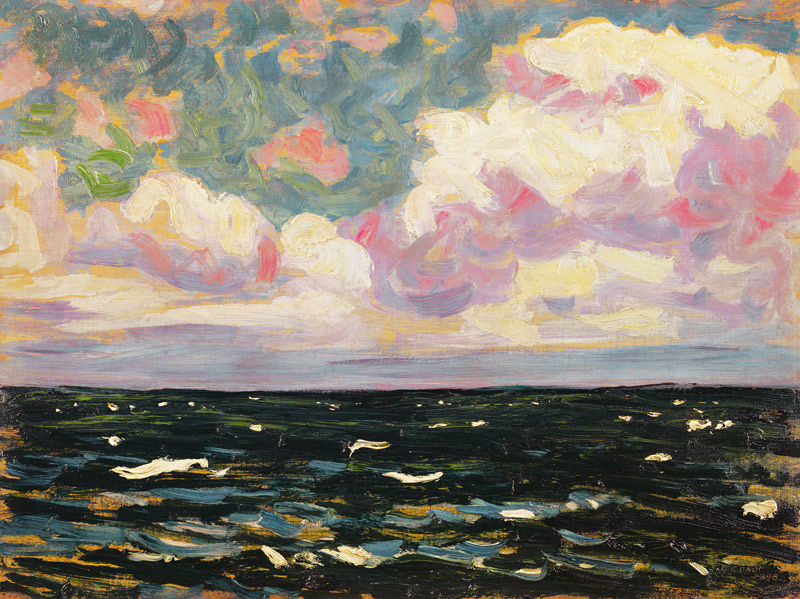 Seascape, c.1896 (oil on board)  van Roderic O'Conor