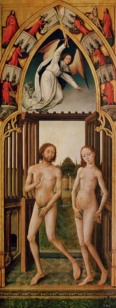 van der Weyden / Expulsion from Paradise van Rogier van der Weyden