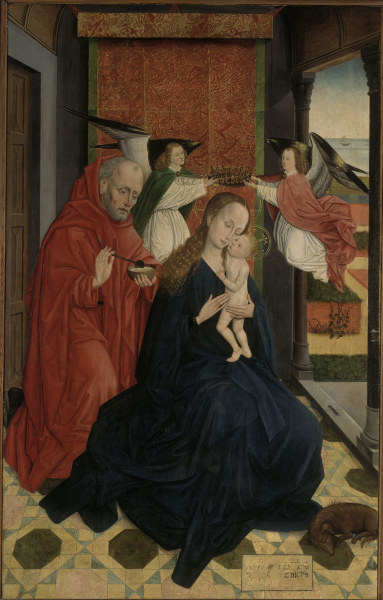 R.v.d.Weyden school, Holy Family van Rogier van der Weyden