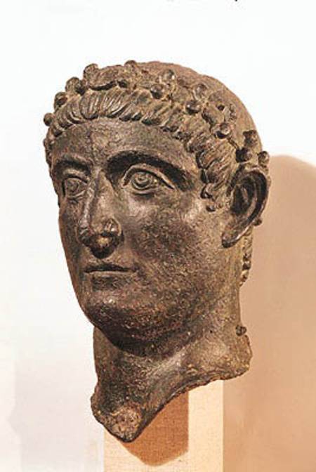 Head of Constantine the Great (c.274-337) van Roman