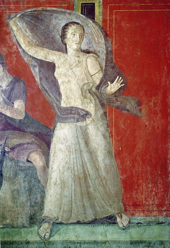 The Startled Woman, North Wall, Oecus 5 van Roman