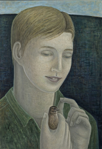 The Young Francis (Boy Holding Bird) van Ruth  Addinall