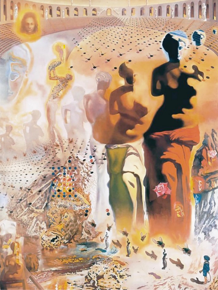 Afbeelding Salvador Dali - Poster de hallucinogene toreador- (SD-288) - Poster
