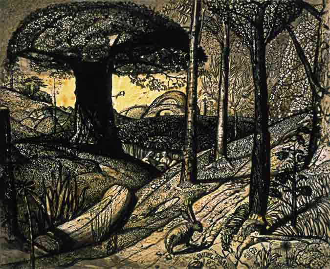 Early Morning van Samuel Palmer