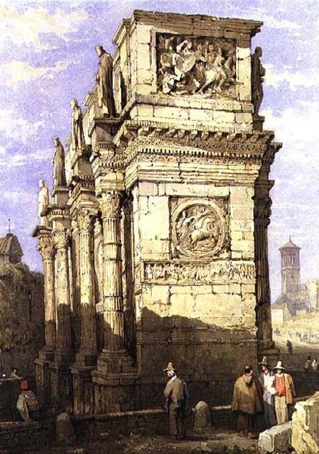 Arch of Constantine van Samuel Prout