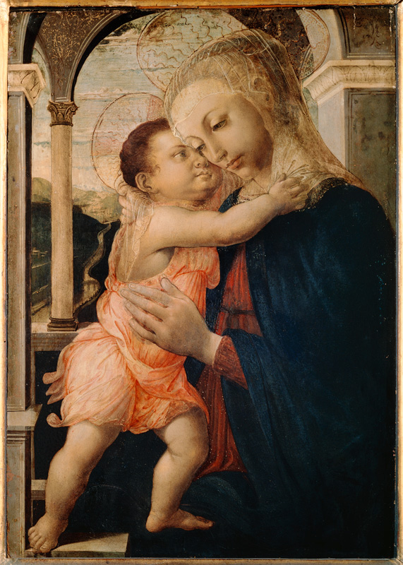 Madonna and Child van Sandro Botticelli