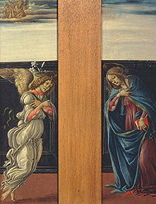 Die Verkündigung Mariae van Sandro Botticelli
