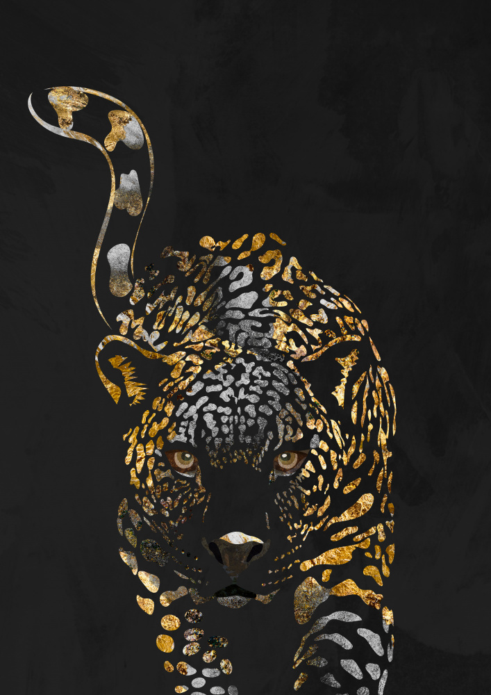 Black gold jaguar van Sarah Manovski