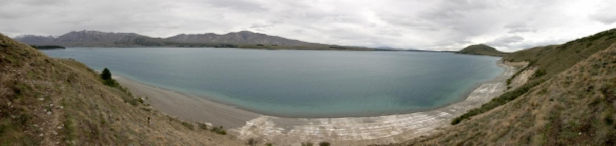 Neuseeland Panorama Lake Tekapo van Sebastian Wahsner