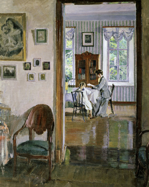 Interior van Sergei Arsenevich Vinogradov