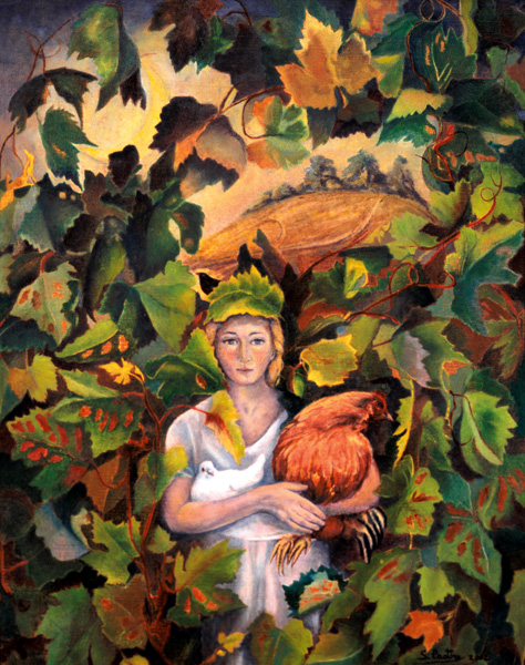 Ceres, 2002 (oil on canvas)  van Silvia  Pastore