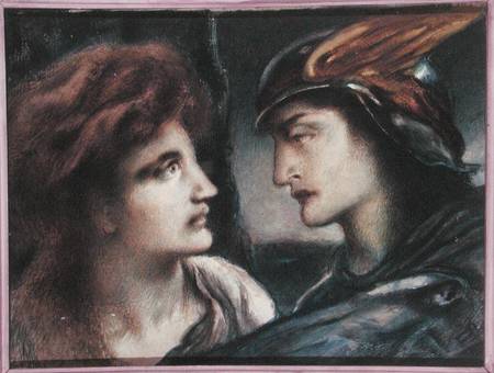 Mercury and Persephone van Simeon Solomon